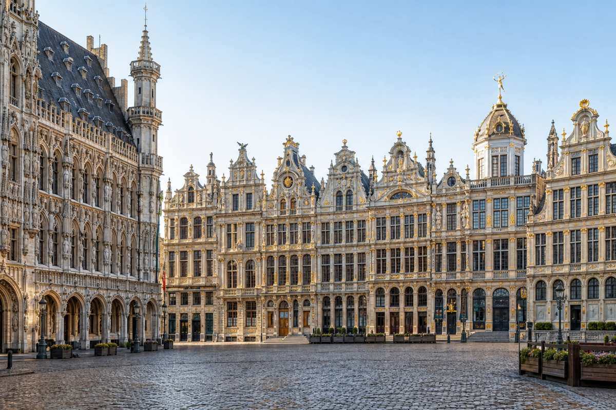 Brussels, Belgium — Grand Place guild houses, EU quarter gravitas and honest budget beds