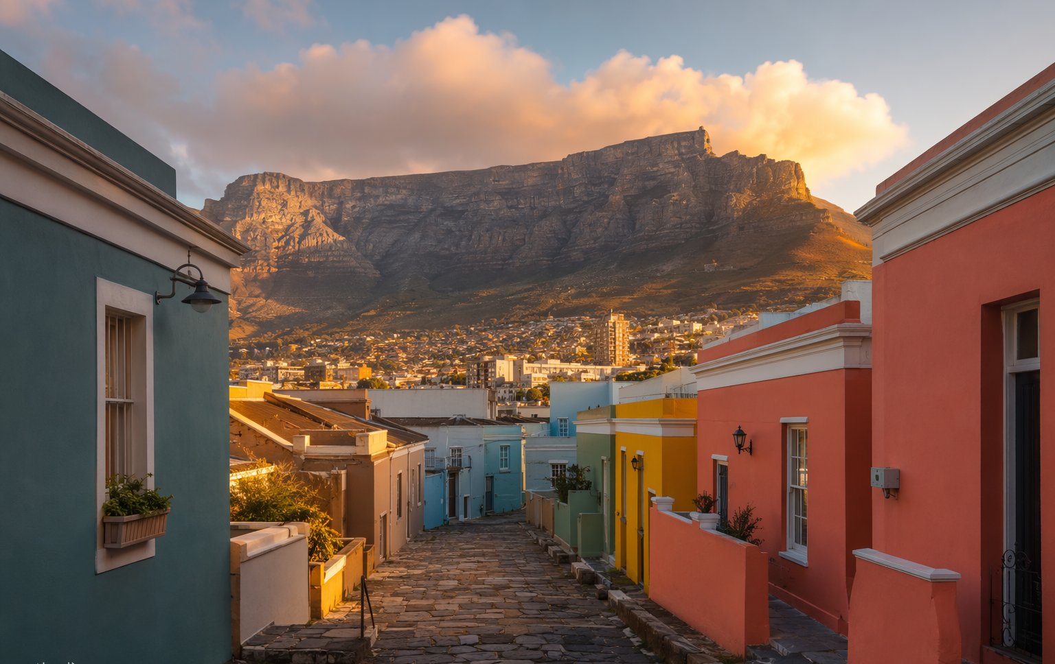 Cape Town, South Africa — Table Mountain, wine valleys and the Cape of Good Hope